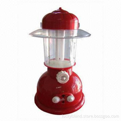 Emergency Rechargeable Light/Camping Lantern, Built-In AM/FM Radio